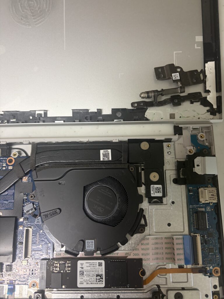 ノートPCの修理